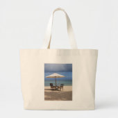 Happy Out Grote Tote Bag (Voorkant)