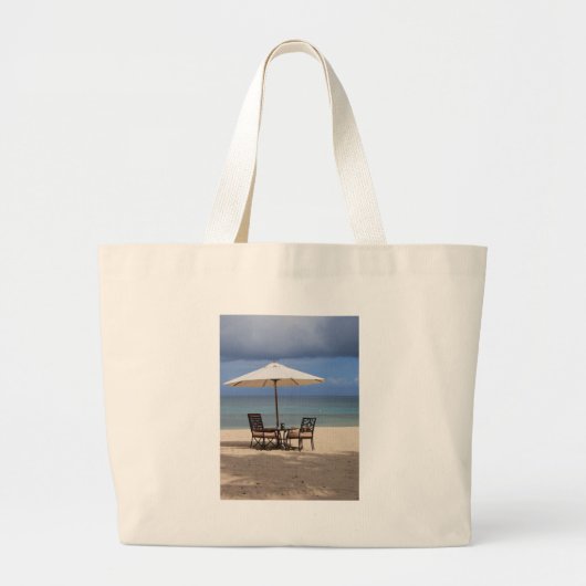 Happy Out Grote Tote Bag (Voorkant)