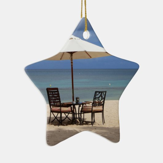 Happy Out Keramisch Ornament (Rechts)