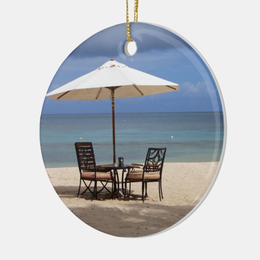 Happy Out Keramisch Ornament (Links)