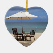 Happy Out Keramisch Ornament (Voorkant)