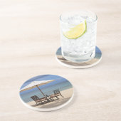 Happy Out Zandsteen Onderzetter (Zijkant)