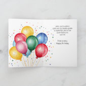 Happy Over The Hill Verjaardag Fun Owl Humor Kaart (Binnen)