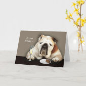 Happy Over The Hill Verjaardag, Verjaardag humor,  Kaart (Gele Bloem)