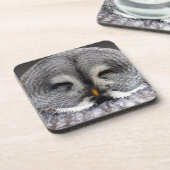 Happy Owl Bier Onderzetter (Linkerzijde)