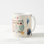 Happy Owl Classic Mok (Voorkant rechts)