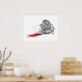 Happy Owl - Drink Poster (Keuken)