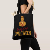 Happy Owloween, Halloween Tote Bag (Dichtbij)
