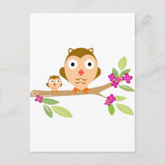 Happy Owls Briefkaart