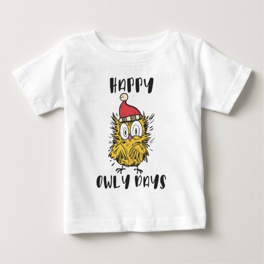Happy Owly Days Grappige Santa Uil (Voorkant)