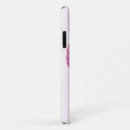 Happy Paars Fish - Case-Mate iPhone Case (Achterkant/rechts)