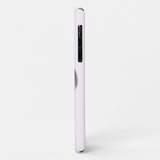 Happy Paars Fish - Case-Mate iPhone Case (Achterkant/links)