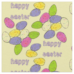 Happy Paaschocolade Mout Eieren Snoep Sweets Stof