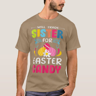 Happy Paasdag Bunny Egg Funny Boys Girls Kinder E T-shirt