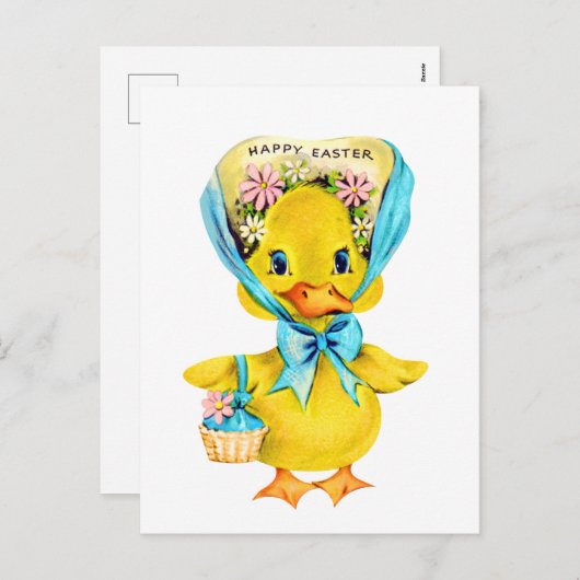 Happy Paaseend  Feestdagenkaart (Voorkant / Achterkant)