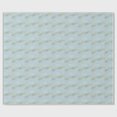 Happy Paasflorale vogels Cadeaupapier (Vlak)