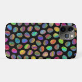 Happy Paaskleurig ei iPhone Case (Achterkant (horizontaal))