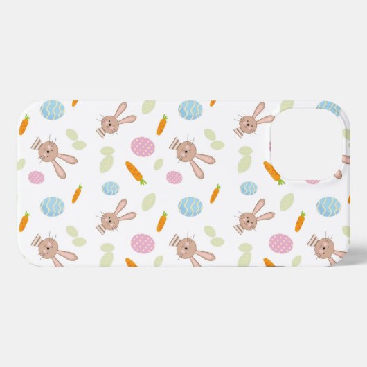 Happy Paaskleurig ei iPhone Case iPhone Hoesje (Achterkant horizontaal)