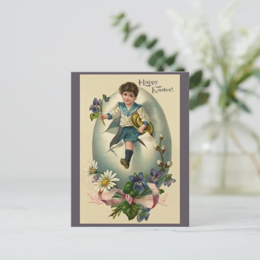 Happy Paaspak Briefkaart (Staand voorkant)