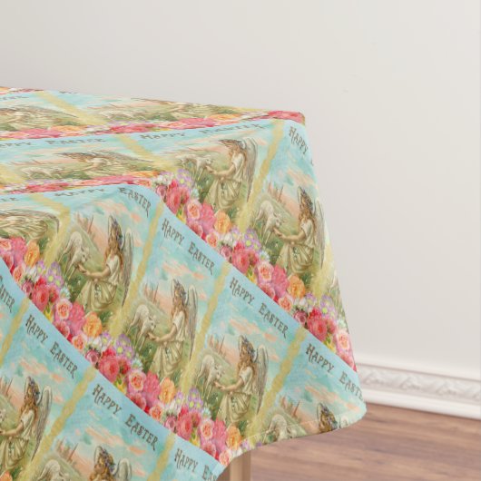  Happy Paast Angel met Lamb Tablecloth Tafelkleed (Voorbeeld)