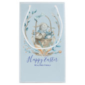 Happy Paast Bunny Basket Klein Cadeauzakje (Achterkant)