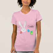 Happy Paast Bunny Easter Eggs Hunt Party T-shirt (Voorkant)