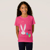 Happy Paast Bunny Easter Eggs Hunt Party T-shirt (Voorkant volledig)