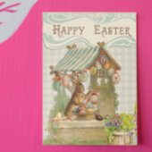  Happy Paast Bunny House Spring Briefkaart