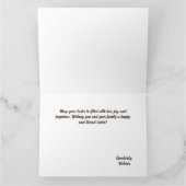 Happy Paast - Bunny Rabbit met decoratieve eieren Kaart (Binnen)