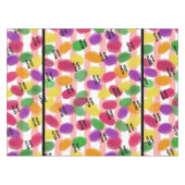 Happy Paast Colorful Beans Waterverf Tafelkleed (Voorkant (Horizontaal))