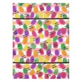 Happy Paast Colorful Beans Waterverf Tafelkleed