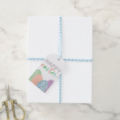 Happy Paast Colorful Gift Labels Cadeaulabel (Met Touw)
