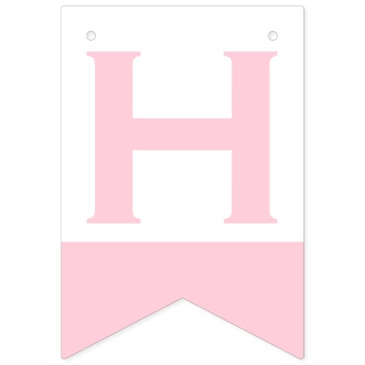 Happy Paast Cute Pastel Vlaggetjes (Tweede vlag)