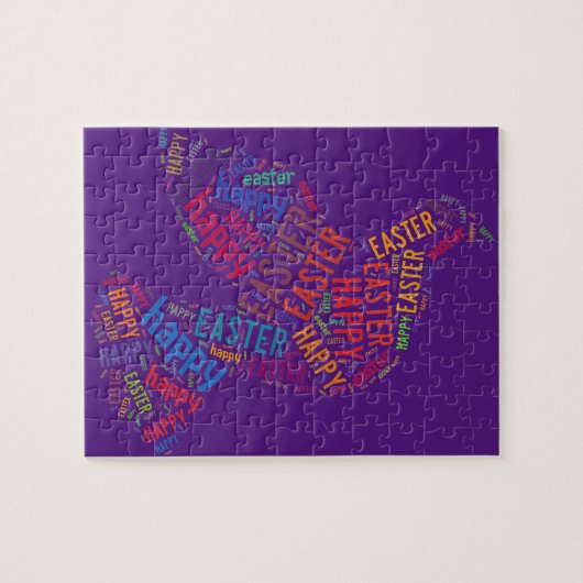 Happy Paast Dove Greep Text Legpuzzel (Horizontaal)