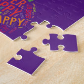 Happy Paast Dove Greep Text Legpuzzel (Zijkant)
