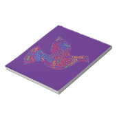 Happy Paast Dove Greep Text Notitieblok (Linkerzijde)