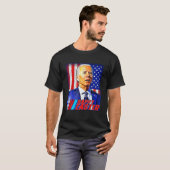 Happy Paast Funny Joe Biden 4 juli Mannen vrouwen T-shirt (Voorkant volledig)