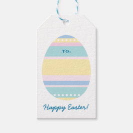 Happy Paast Gift Label Cadeaulabel