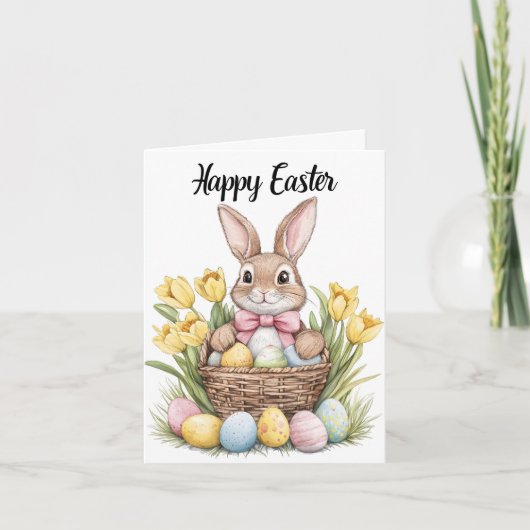 Happy Paast Greetings Card Feestdagen Kaart (Voorkant)
