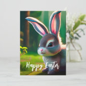 Happy Paast Holiday-kaart Feestdagenkaart (Staand voorkant)