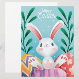 Happy Paast Holiday-kaart Feestdagenkaart