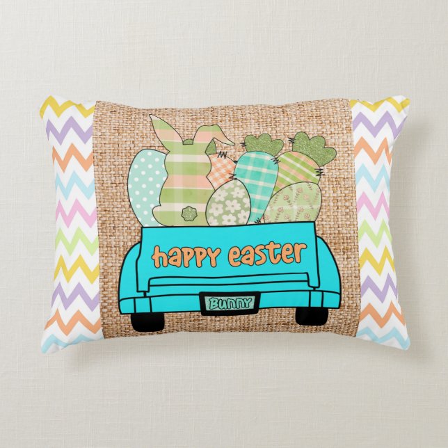 Happy Paast Home Decor gooien kussen (Voorkant)