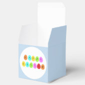 Happy Paast kleurrijke eieren Bedankdoosjes (Geopend)