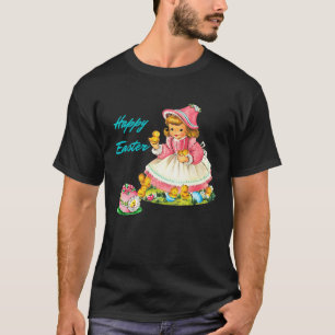 Happy Paast Little Girl met Sugared Egg & Baby C T-shirt
