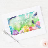 Happy Paast Retangular Sticker (Envelop)