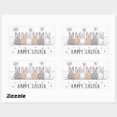 Happy Paast Retangular Sticker (Vel)