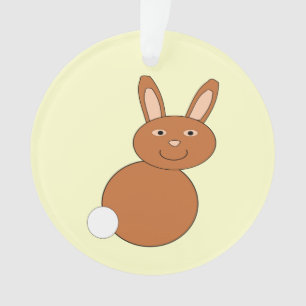 Happy Paaster Bunny AcrylOrnament Ornament