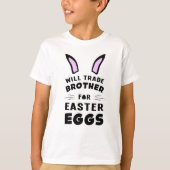 Happy Paaster Bunny Animal Egg Cool Funny Gift Ide T-shirt (Voorkant)