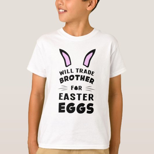 Happy Paaster Bunny Animal Egg Cool Funny Gift Ide T-shirt (Voorkant)