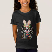 Happy Paaster Bunny Boston Terrier Lovers with Eas T-shirt (Voorkant)
